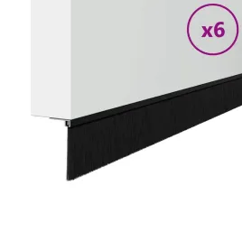uszczelki-z-szczotka-do-drzwi-na-zatrzask-6-szt-czarny-100-cm