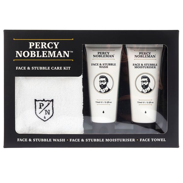 Percy Nobleman - Face & Stubble Kit Zestaw