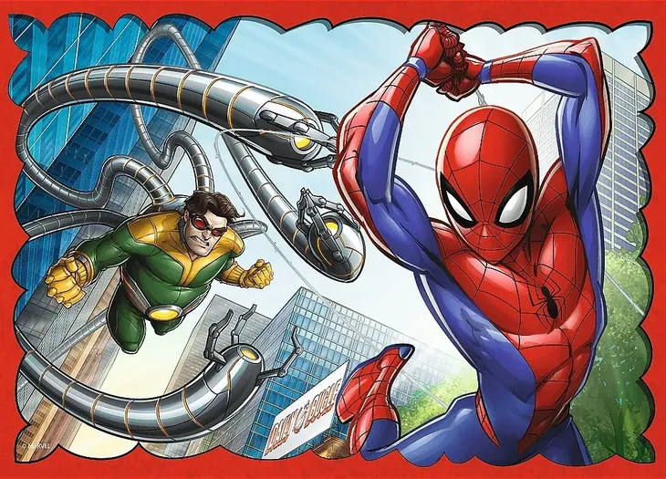 puzzle-4w1-spider-man-marvel-trefl-kolekcja-inna