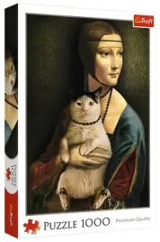 puzzle-1000-dama-z-kotem-trefl-10663