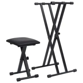 statyw-pod-keyboard-z-podwojna-rama-i-taboretem-czarny