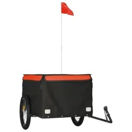 przyczepka-rowerowa-czarno-pomaranczowa-45-kg-zelazo