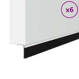 uszczelki-z-szczotka-do-drzwi-na-zatrzask-6-szt-bialy-100-cm