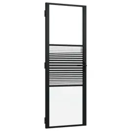drzwi-szklane-paski-czarny-76-x-35-x-2015-cm-aluminium