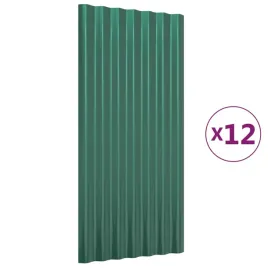 panele-dachowe-12-szt-stal-ocynkowana-80x36-cm