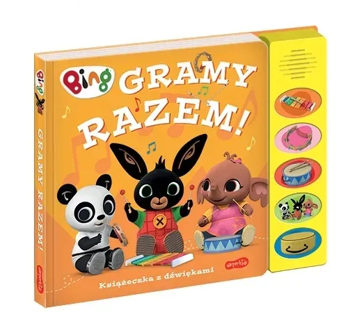 Gramy razem Bing Książeczka z dźwiękami