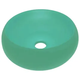 luksusowa-okragla-umywalka-matowa-zielen-40x15-cm-ceramika
