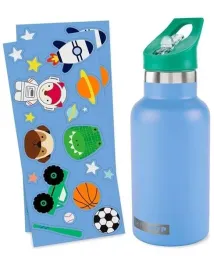 butelka-termiczna-z-naklejkami-380ml-niebieska