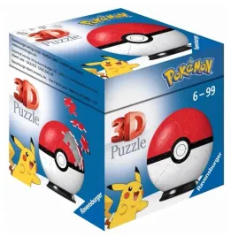 puzzle-3d-54-kula-pokemon-czerwona