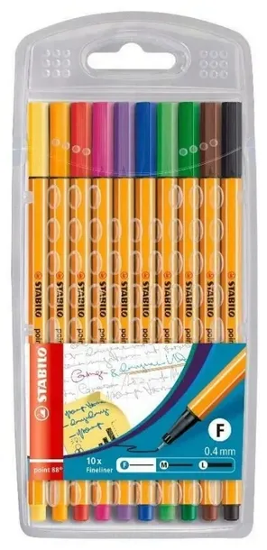 cienkopis-point-10-kolorow-etui-stabilo