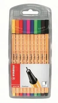 cienkopis-point-10-kolorow-etui-stabilo-stan-nowy