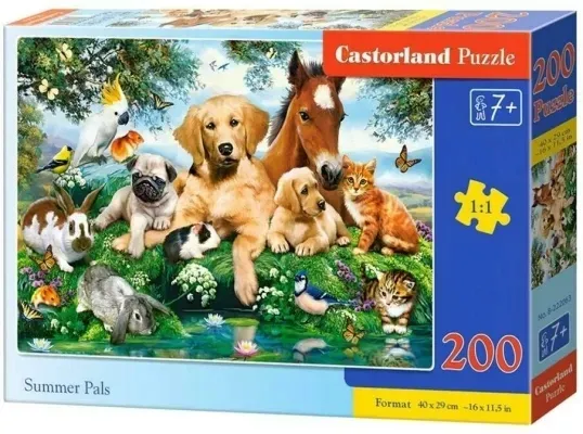 puzzle-200-summer-pals-castorland