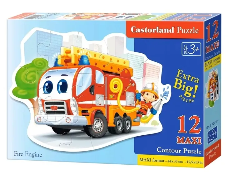 puzzle-12-maxi-fire-engine-castorland
