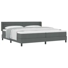 lozko-sprezynowe-z-zaglowkiem-ciemnoszary-200-x-200-cm-tkanina