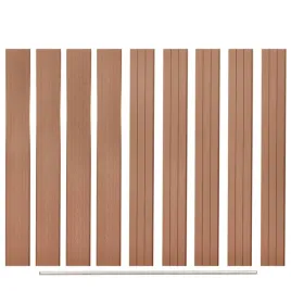 zamienne-deski-ogrodzeniowe-9-szt-wpc-170-cm-brazowe