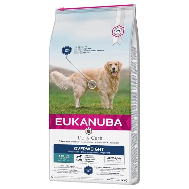 Sucha karma Eukanuba bezzbożowa dla psów dorosłych z nadwagą kurczak 12 kg