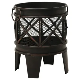 palenisko-ogrodowe-w-rustykalnym-stylu-stal-czarno-brazowe-42-x-54-cm