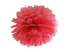 pompon-bibulowy-czerwony-25-cm-urodziny-dekoracja