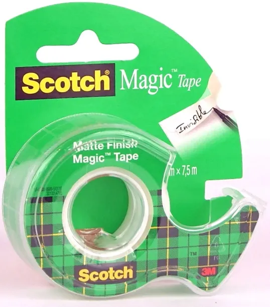 tasma-klejaca-matowa-scotch-magic-dyspenser-19mm-stan-nowy-waga-z-opakowaniem-0-023-kg