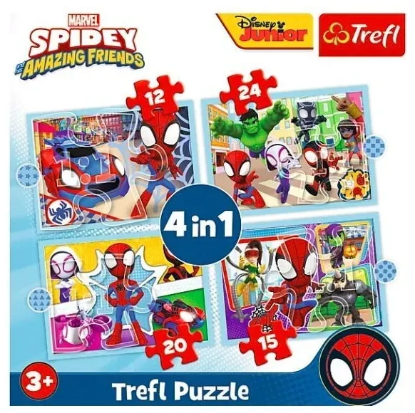 puzzle-4w1-ekipa-spidey-a-trefl