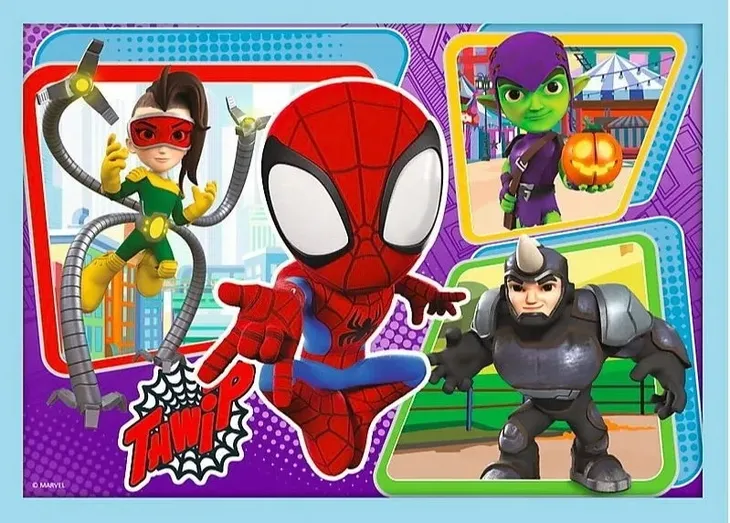 puzzle-4w1-ekipa-spidey-a-trefl-kod-producenta-34611