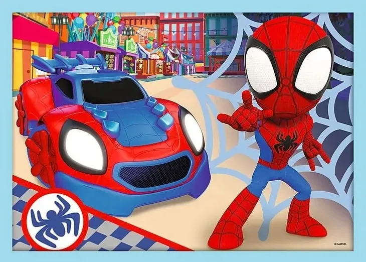 puzzle-4w1-ekipa-spidey-a-trefl-kolekcja-spidey-i-super-kumple