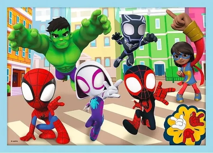 puzzle-4w1-ekipa-spidey-a-trefl-marka-trefl