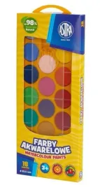 farby-akwarelowe-fi-23-5mm-18-kolorow-astra