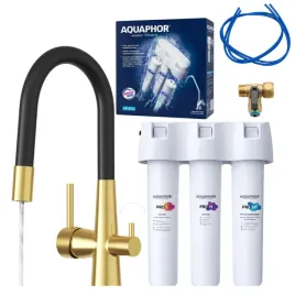 filtr-kuchenny-aquaphor-eco-h-pro-bateria-trojdrozna-fluo-zloto-szczotkowan