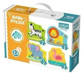 puzzle-baby-4w1-zwierzatka-na-safari-trefl-36073