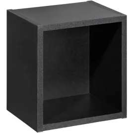 czarny-regal-gorny-27-cm-qubik-nova-black-a-83-27-q-ryflowany-front