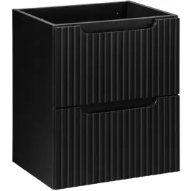 czarna-ryflowana-szafka-pod-umywalke-50-cm-nova-black-s2-82-50-z-szufladami