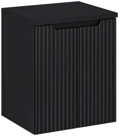czarna-szafka-lazienkowa-z-blatem-50-cm-nova-black-82-50-2d-ryflowany-front