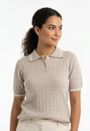 sweter-polo-damski-z-krotkim-rekawem-z-warkoczowym-splotem-na-guziki-regula