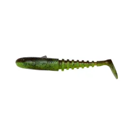 guma-sg-gobster-shad-bulk-9cm-9g-chartreuse-pumpkin