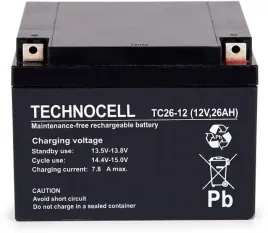 akumulator-bateria-agm-vrla-technocell-tc-12v-26ah-tc26-12-tc26-centrala