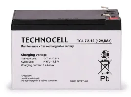 akumulator-bateria-agm-vrla-technocell-tcl-12v-tcl72-12-8ah-apc-rbc-t2-f2