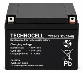 akumulator-bateria-agm-bezobslugowy-technocell-tc-26ah-12v-tc26-12-tc26-ups