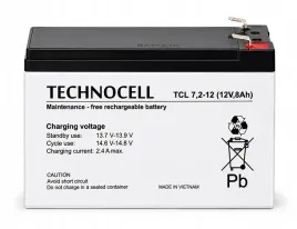 akumulator-bateria-agm-bezobslugowy-technocell-tcl-tcl72-12-12v-8ah-tcl7-2