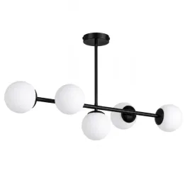lampa-wiszaca-sufitowa-zyrandol-kule-czarna-nowoczesna-led-mleczna