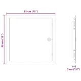 panel-dostepu-bialy-33-x-33-x-3-cm-stal-stan-nowy-szerokosc-produktu-33-cm