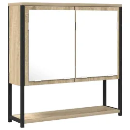 lustro-lazienkowe-z-polka-z-lustrem-bezowy-60-x-16-x-60-cm