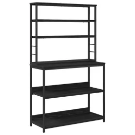 polka-kuchenna-czarny-dab-100-x-40-x-168-cm
