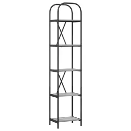polka-na-ksiazki-szary-sonoma-40-x-30-x-183-cm