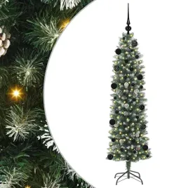 elegancka-sztuczna-choinka-swiateczna-150-cm-z-cieplymi-swiatlami-led