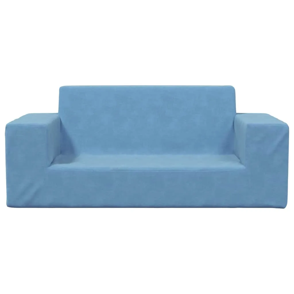 2-os-sofa-dla-dzieci-niebieska-miekki-plusz-stan-nowy