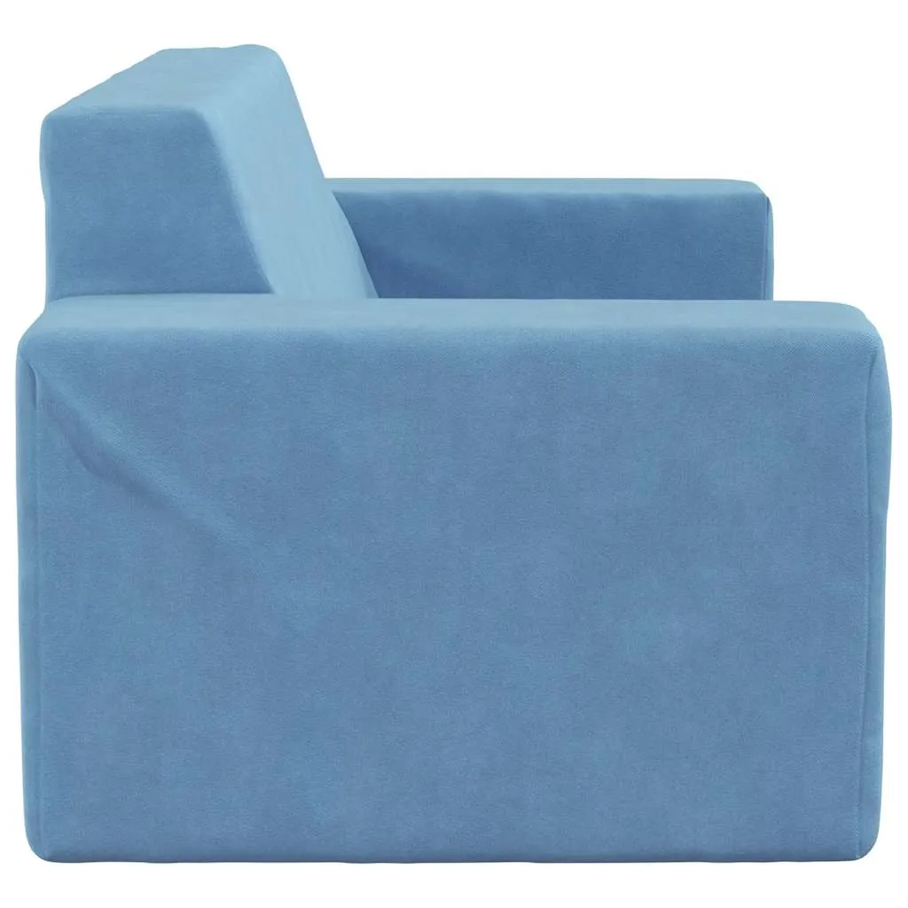 2-os-sofa-dla-dzieci-niebieska-miekki-plusz