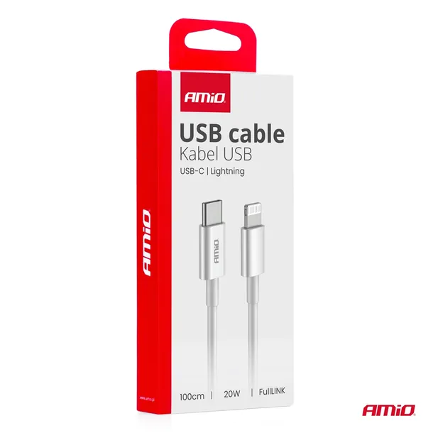 kabel-do-iphone-usb-c-lightning-pd-20w-1m-amio-fulllink-stan-opakowania-oryginalne