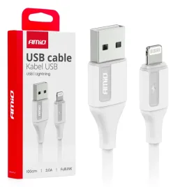 kabel-do-iphone-usb-a-lightning-3a-1m-amio-fulllink