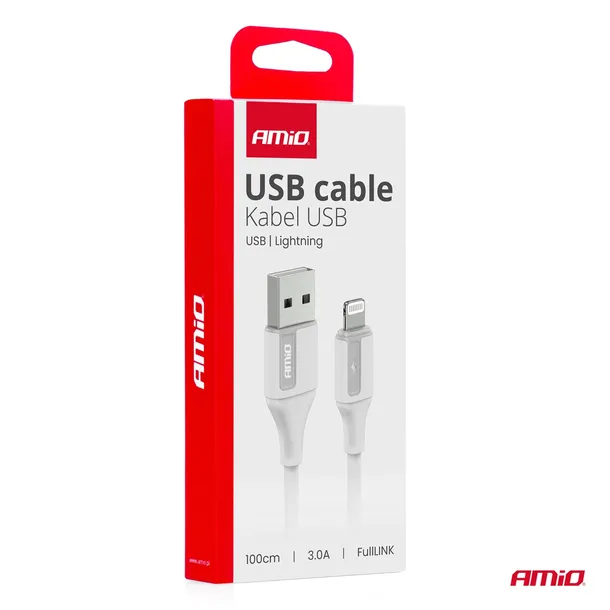 kabel-do-iphone-usb-a-lightning-3a-1m-amio-fulllink-kolor-bialy